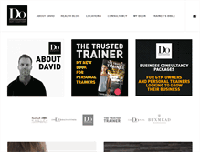 Tablet Screenshot of davidosgathorp.com